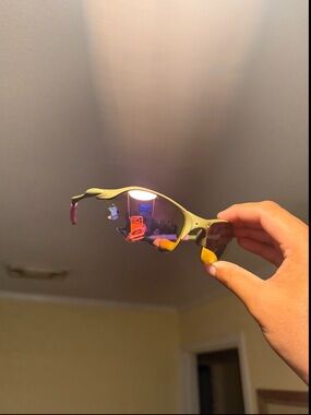 Sport Performance Sunglasses - Olive Frame with Mirrored Lenses Oakleys